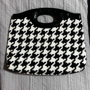 Vintage Houndstooth handbag